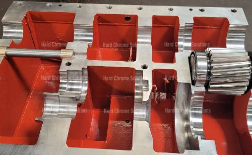 Berstoff Gearbox Repair by Hard Chrome Solution
