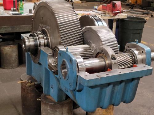 Davis-Standard Gearbox Repair Services from Hard Chrome Solution.