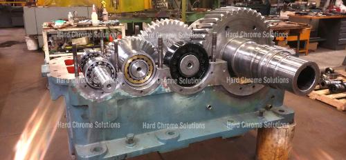 Flender Gearbox Repair Services from Hard Chrome Solutions.