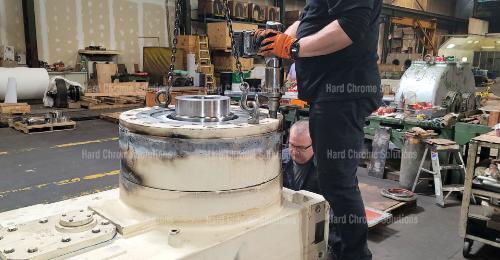 Flender Gearbox Repair Services from Hard Chrome Solutions.